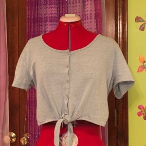 Penny Scoop Tie Up Henley